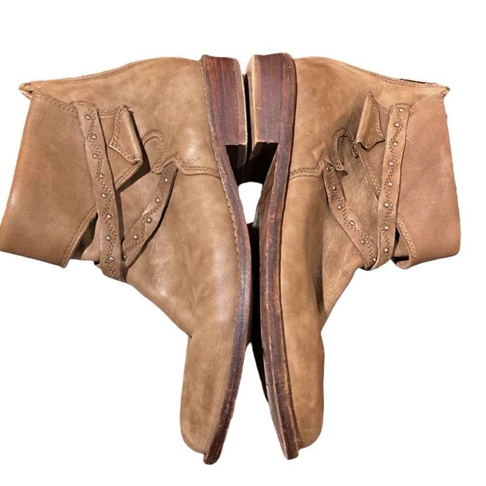 Free People Alamosa Ankle Booties Brown Women’s Size 38 / 7.5 - Picture 5 of 11